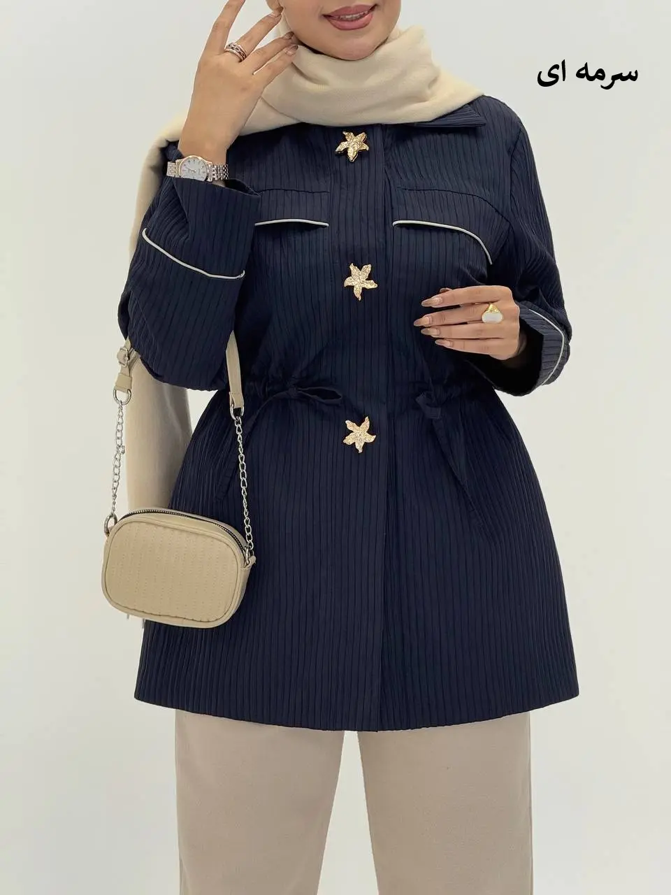 3590-بارونی آستردار راشا